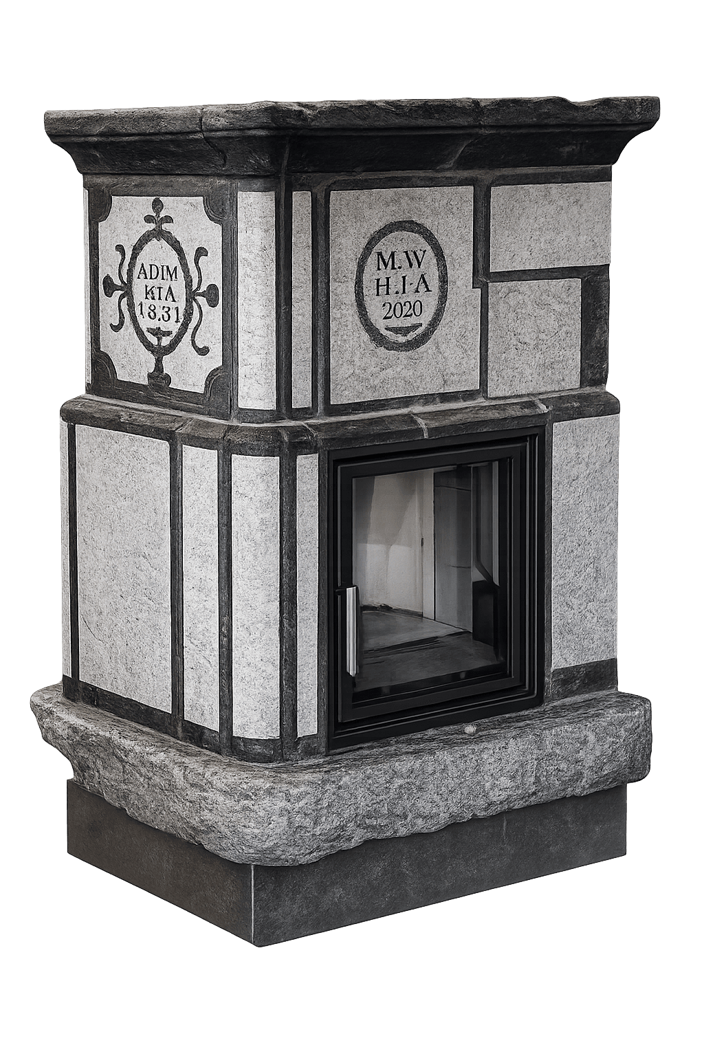 Handcrafted stove cheminee